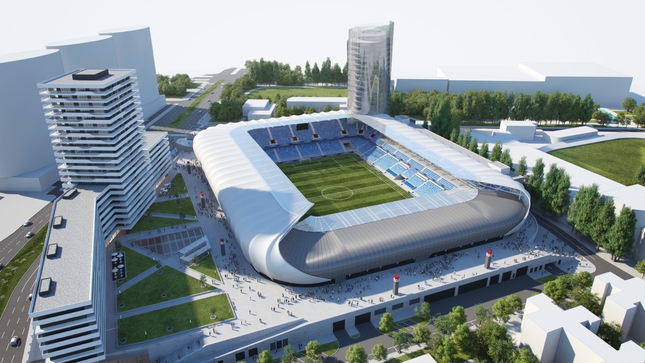 New stadium :: ŠK Slovan Bratislava - official football ...